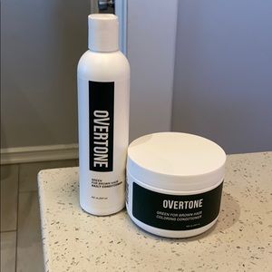 Overtone coloring conditioner & daily conditioner
